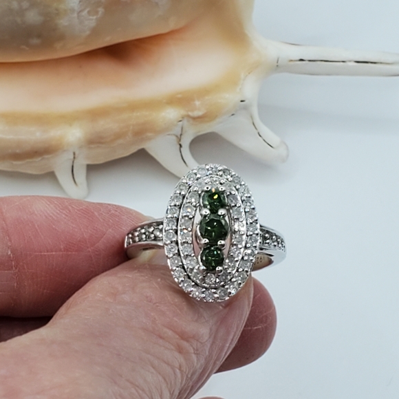 Sterling Silver Diamond Ring 1ctw ⬇️PRICE DRIP⬇️ - Picture 7 of 16